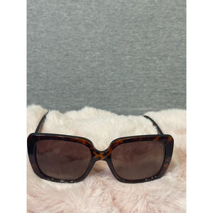 Women's Dot Dash Veil Sunglasses Brown